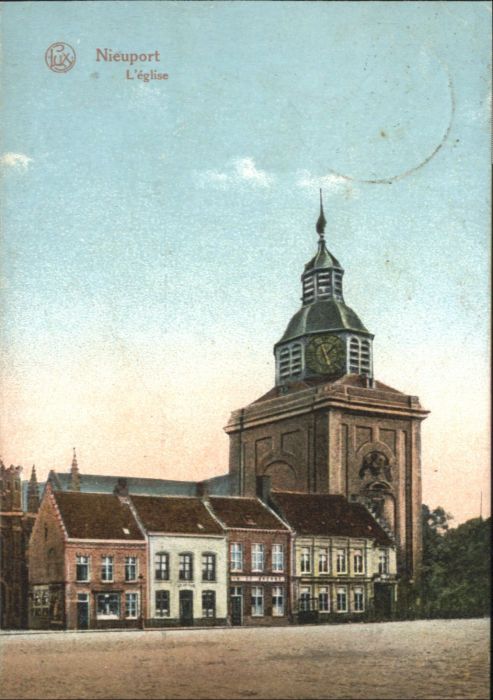 NIEUPORT Nieuwpoort West-Vlaanderen Belgie Nieuport Eglise