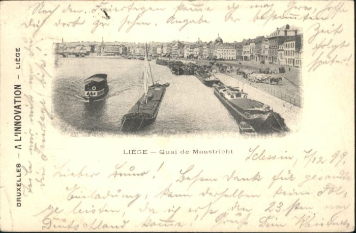Liege Luettich Liege Quai Maastricht