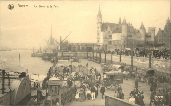 Anvers Antwerpen Anvers Steen Port