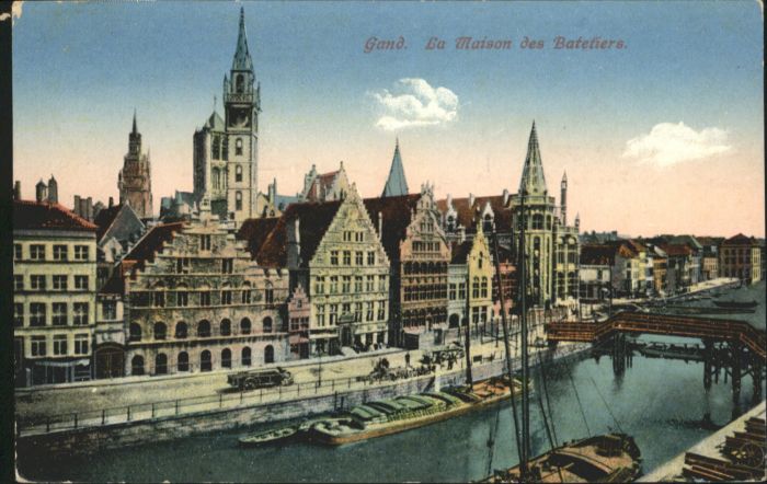 Gand Belgien Gand Maison Batefiers