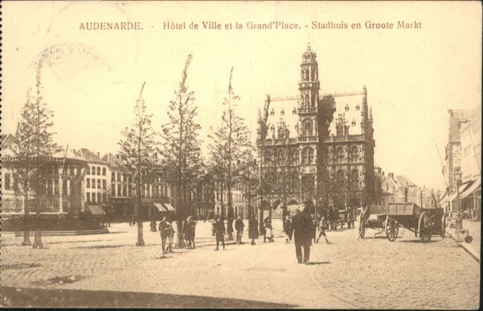 Audenarde Grand Place Hotel de Ville Stadhuis Gro