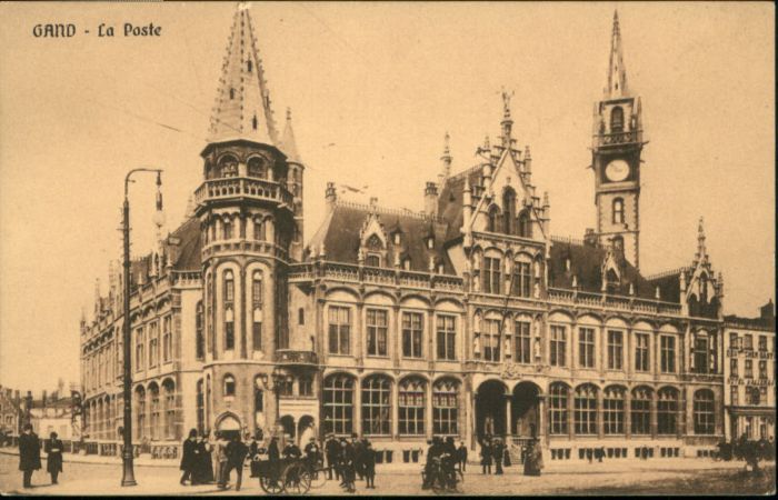 Gand Belgien Gand Poste