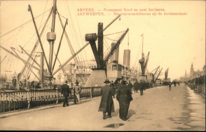 Anvers Antwerpen Quai Jordaens Jordaenskaai