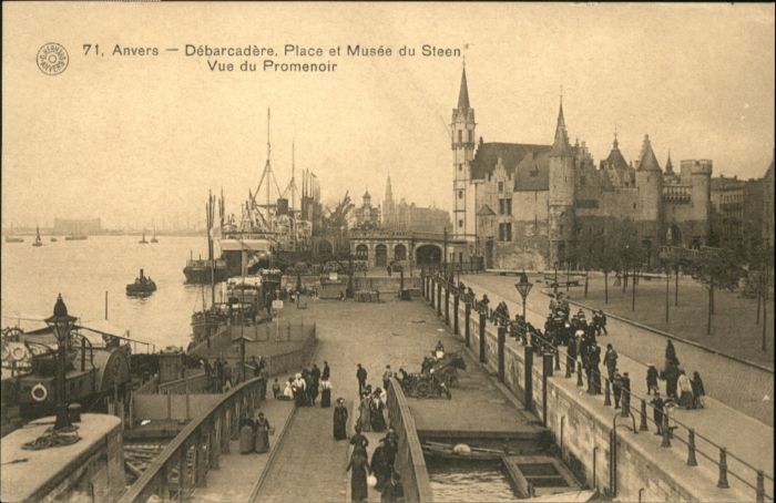 Anvers Antwerpen Anvers Place Musee Steen