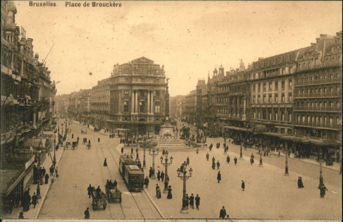 Bruxelles Bruessel Place Brouckere