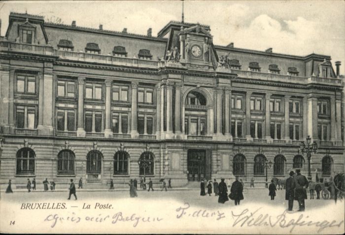 Bruxelles Bruessel Poste