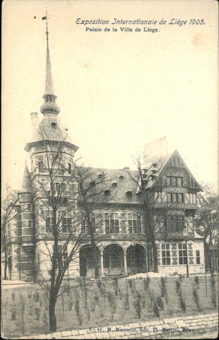 Liege Luettich Liege Exposition Palais Ville Liege