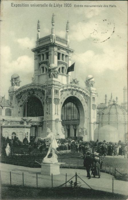 Liege Luettich Liege Exposition Monumental Halls