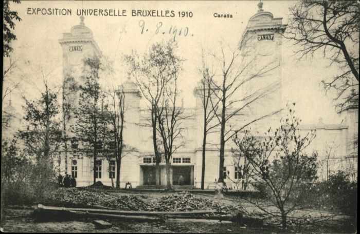 Bruxelles Bruessel Exposition Canada