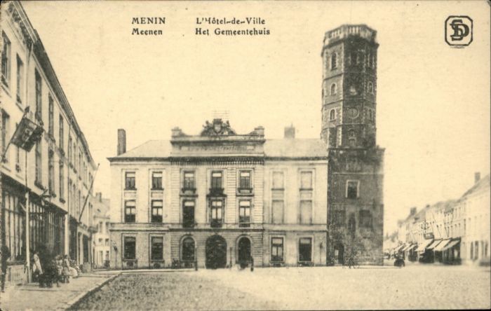 Menin Meenen Gemeentehuis Hotel de Ville