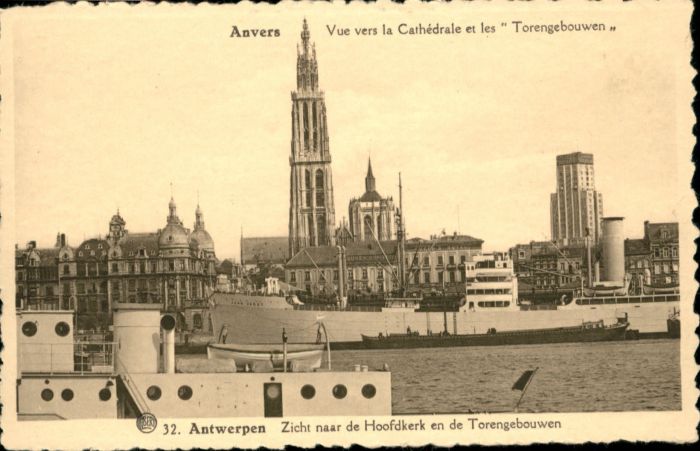 Anvers Antwerpen Cathedrale Torengebouwen Hoofdkerk