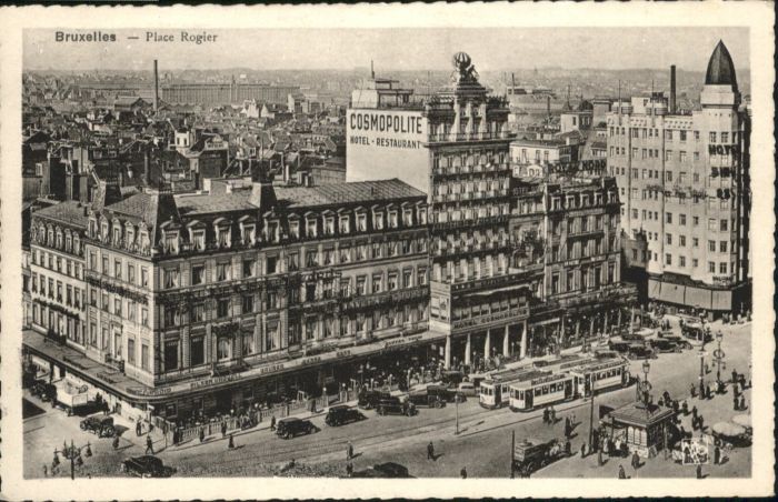 Bruxelles Bruessel Place Rogier