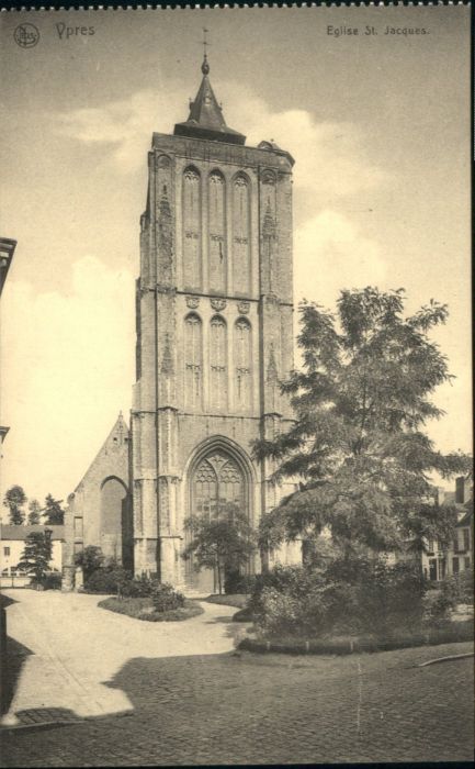 Ypern Ypres Ypres Eglise St. Jacques