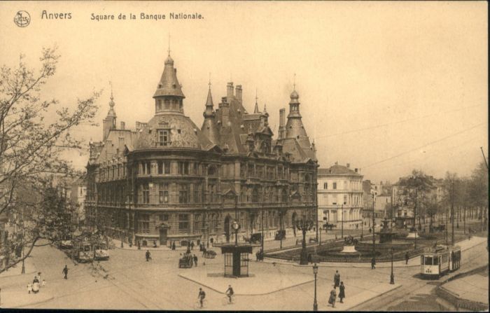 Anvers Antwerpen Anvers Square Banque Nationale