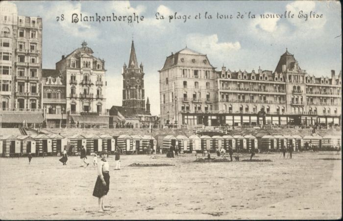 Blankenberghe Plage Tour Eglise