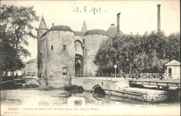 Bruges BRUGGE Belgie Bruges Porte Gand