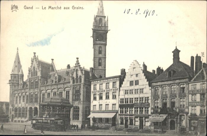Gand Belgien Gand Marche Grains