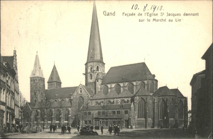 Gand Belgien Gand Eglise St. Jacques