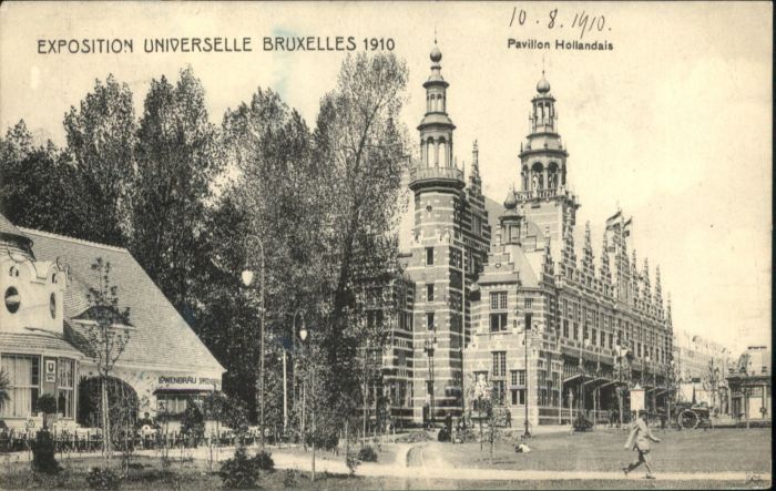 Bruxelles Bruessel Exposition Pavillon Hollandais