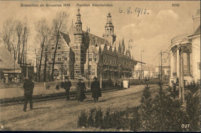 Bruxelles Bruessel Exposition Pavillon Neerlandais