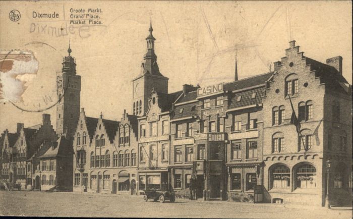 Dixmude Groote Markt Grand Place Market Place
