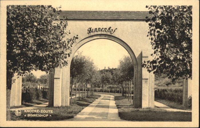 Zoute Knokke Zoute Binnenhof