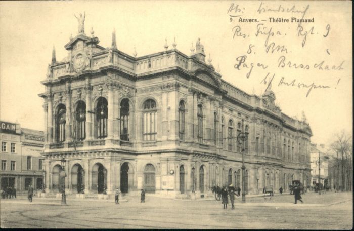 Anvers Antwerpen Anvers Theatre Flamand