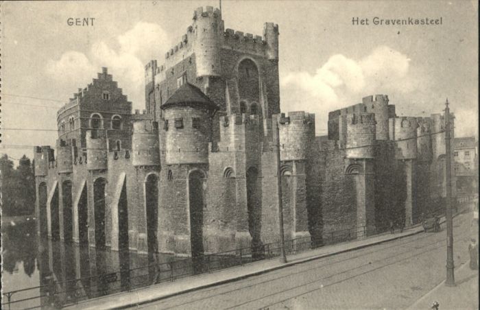 Gent Gand Flandre Gent Gravenkasteel