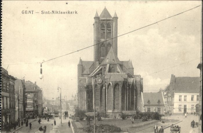 Gent Gand Flandre Gent Sint-Niklaaskerk