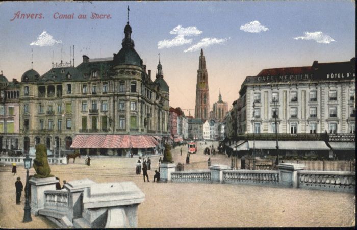 Anvers Antwerpen Anvers Canal Sucre