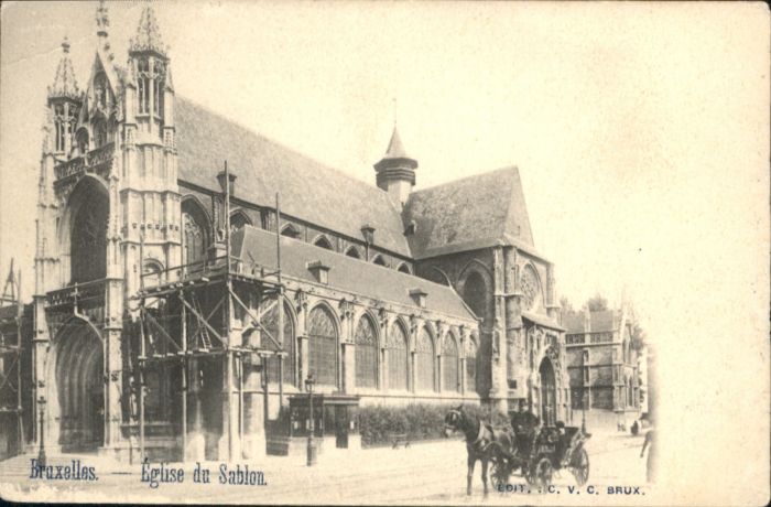 Bruxelles Bruessel Eglise Sablon