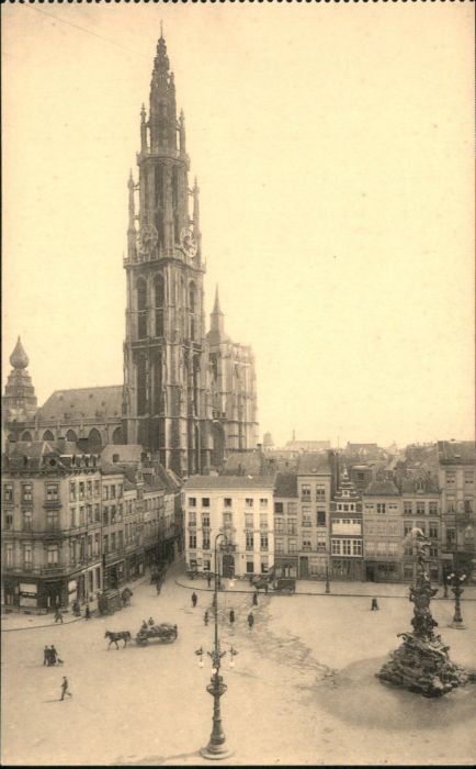 Antwerpen Anvers Antwerpen Tour Cathedrale