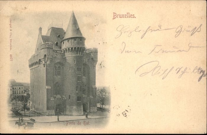 Bruxelles Bruessel Porte Hal