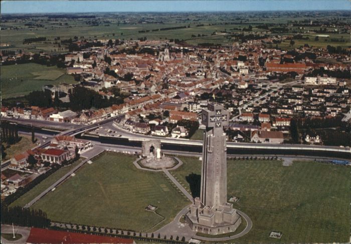 Diksmuide Flandre Diksmuide Fliegeraufnahme Luchtzicht