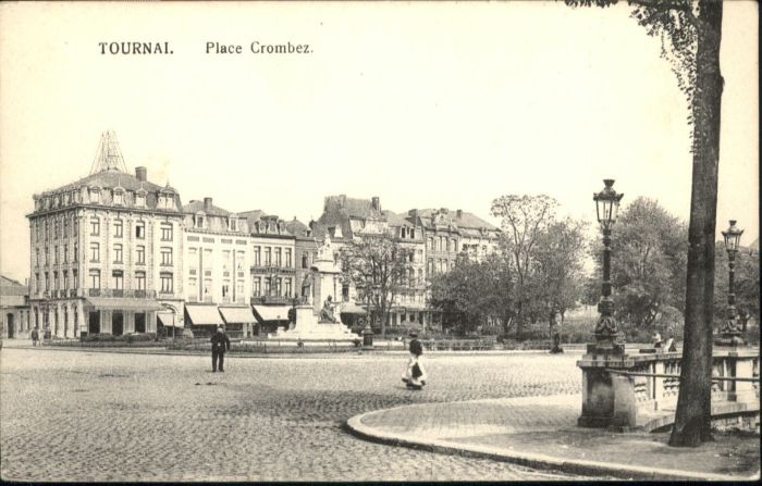 Tournai Hainaut Tournai Place Crombez