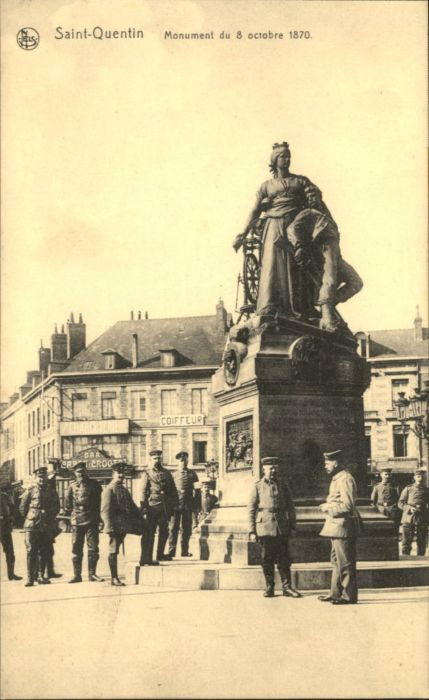 Saint-Quentin 02 Aisne Saint-Quentin Monument Soldaten
