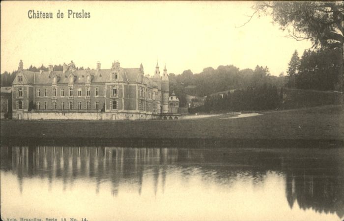 Presles Hainaut Presles Chateau