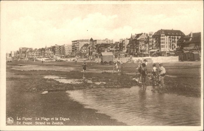 La Panne Veurne La Panne Plage Strand Digue Zeedijk