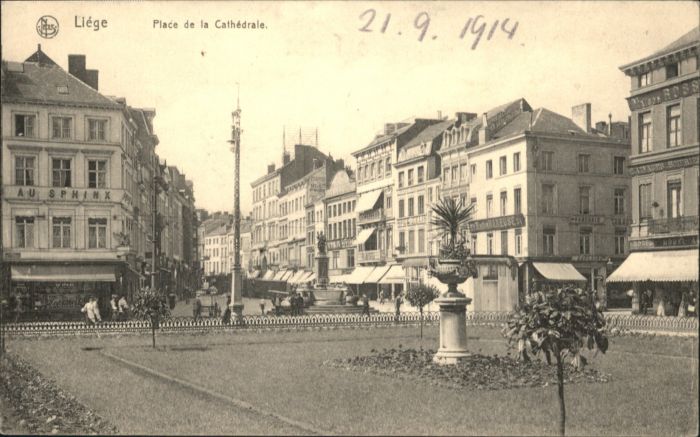 Liege Luettich Liege Place Cathedrale