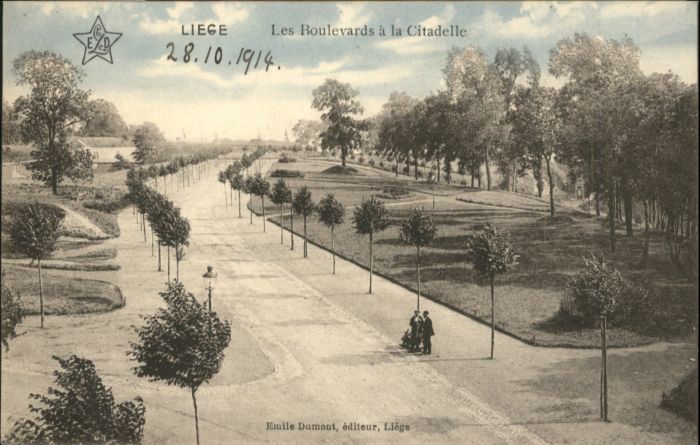 Liege Luettich Liege Boulevard Citadelle