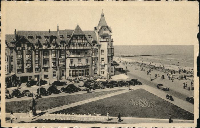 Zoute Knokke Zoute Grand Hotel Plage Strand