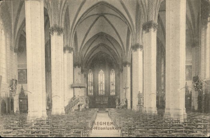 Iseghem Flandre Sint Hiloniuskerk