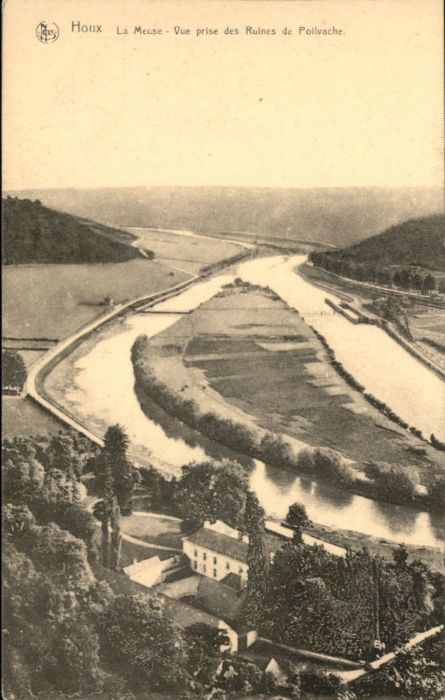 Houx Namur Ruines de Poilvache