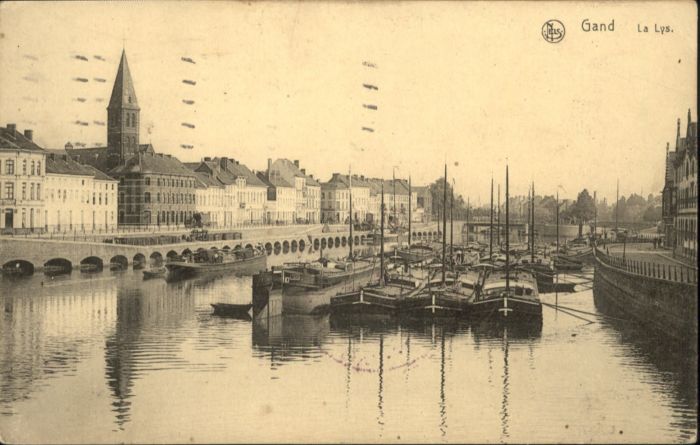 Gand Belgien Gand Lys