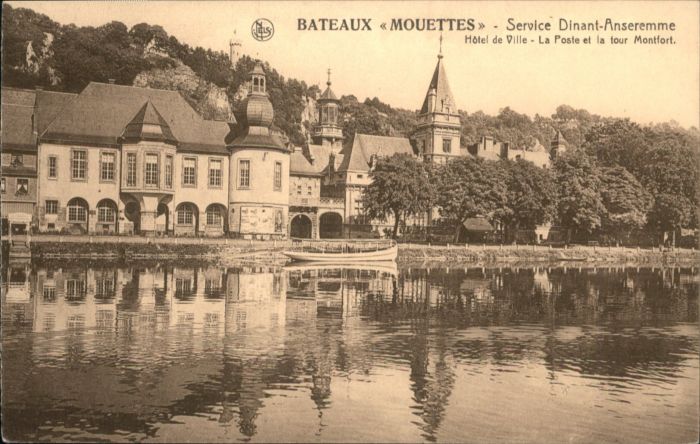 Anseremme Dinant Bateaux Mouettes Hotel de Ville