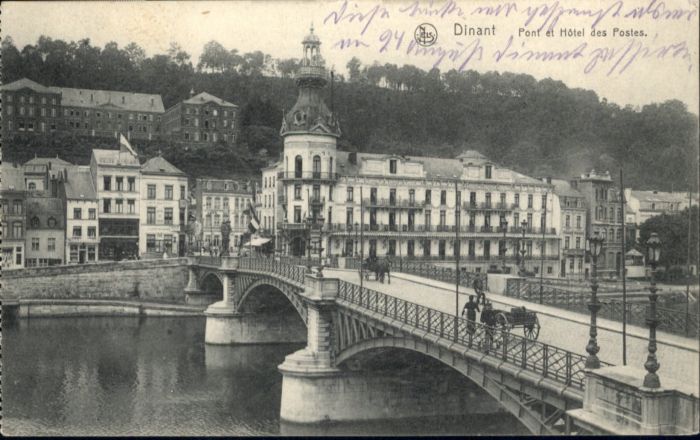 Dinant Wallonie Dinant pont Hotel Postes