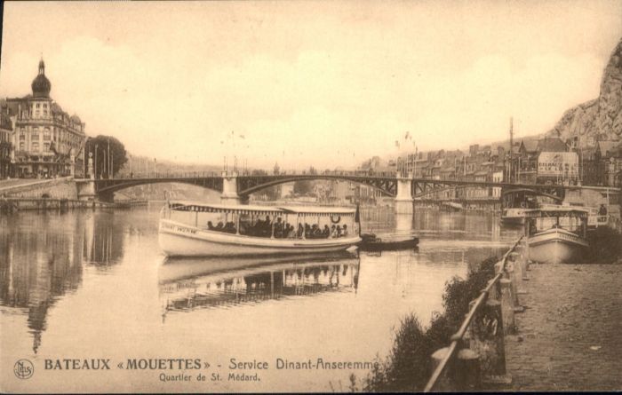 Anseremme Dinant Bateaux Mouettes