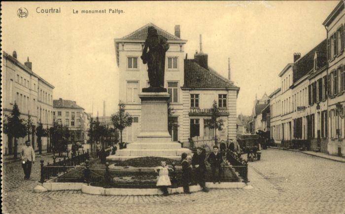 Courtrai KORTRIJK Flandre Belgie Courtrai Monument Palfyn
