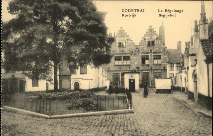 Courtrai KORTRIJK Flandre Belgie Courtrai Kortrijk Begijnhof Beguinage