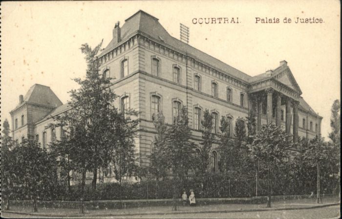 Courtrai KORTRIJK Flandre Belgie Courtrai Palais Justice